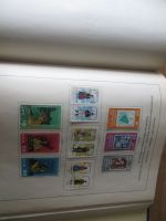 Sammlung DDR 1949-1966 gestempelt sauber aufgezogen im Schaubek Vordruck Binder