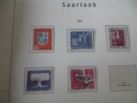 Sammlung All. Besetzung incl Bizone + Franz Zone + Saarland n.A.d.E Kat 2.100,00
