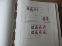 Bund Dauerserien schön aufgezogene Sammlung ab Heuss selbstgestaltet im Binder +