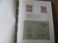 Bund Dauerserien schön aufgezogene Sammlung ab Heuss selbstgestaltet im Binder +