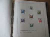 Bund Dauerserien schön aufgezogene Sammlung ab Heuss selbstgestaltet im Binder +