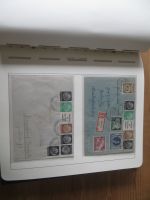 Sammlung Deutsches Reich Zusammendrucke auf Brief sehr sauber im Leuchtturm -