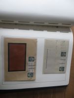 Sammlung Deutsches Reich Zusammendrucke auf Brief sehr sauber im Leuchtturm -
