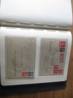 Sammlung Deutsches Reich Zusammendrucke auf Brief sehr sauber im Leuchtturm -