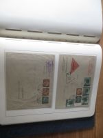 Sammlung Deutsches Reich Zusammendrucke auf Brief sehr sauber im Leuchtturm -