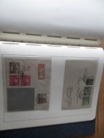 Sammlung Deutsches Reich Zusammendrucke auf Brief sehr sauber im Leuchtturm -