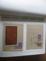 Sammlung Deutsches Reich Zusammendrucke auf Brief sehr sauber im Leuchtturm -