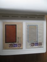 Sammlung Deutsches Reich Zusammendrucke auf Brief sehr sauber im Leuchtturm -