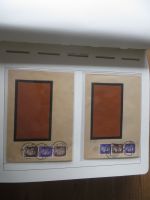 Sammlung Deutsches Reich Zusammendrucke auf Brief sehr sauber im Leuchtturm -