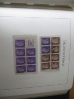 Sammlung Zusammendrucke bzw Heftchenblätter Deutsches Reich - Bund hoher KatWert