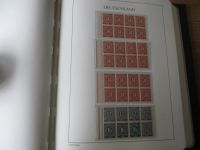 Sammlung Zusammendrucke bzw Heftchenblätter Deutsches Reich - Bund hoher KatWert