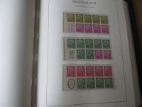 Sammlung Zusammendrucke bzw Heftchenblätter Deutsches Reich - Bund hoher KatWert