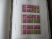 Sammlung Zusammendrucke bzw Heftchenblätter Deutsches Reich - Bund hoher KatWert