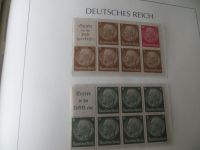 Sammlung Zusammendrucke bzw Heftchenblätter Deutsches Reich - Bund hoher KatWert