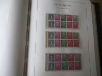 Sammlung Zusammendrucke bzw Heftchenblätter Deutsches Reich - Bund hoher KatWert