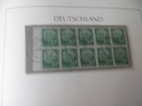 Sammlung Zusammendrucke bzw Heftchenblätter Deutsches Reich - Bund hoher KatWert