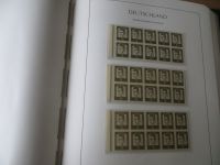 Sammlung Zusammendrucke bzw Heftchenblätter Deutsches Reich - Bund hoher KatWert