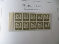 Sammlung Zusammendrucke bzw Heftchenblätter Deutsches Reich - Bund hoher KatWert