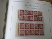 Sammlung Zusammendrucke bzw Heftchenblätter Deutsches Reich - Bund hoher KatWert