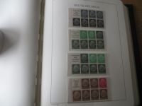 Sammlung Zusammendrucke bzw Heftchenblätter Deutsches Reich - Bund hoher KatWert