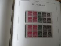 Sammlung Zusammendrucke bzw Heftchenblätter Deutsches Reich - Bund hoher KatWert