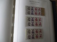 Sammlung Zusammendrucke bzw Heftchenblätter Deutsches Reich - Bund hoher KatWert