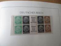 Sammlung Zusammendrucke bzw Heftchenblätter Deutsches Reich - Bund hoher KatWert