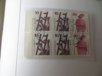 Sammlung Zusammendrucke bzw Heftchenblätter Deutsches Reich - Bund hoher KatWert