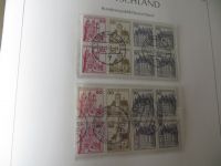 Sammlung Zusammendrucke bzw Heftchenblätter Deutsches Reich - Bund hoher KatWert