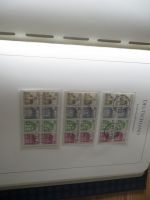 Sammlung Zusammendrucke bzw Heftchenblätter Deutsches Reich - Bund hoher KatWert