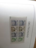 Sammlung Zusammendrucke bzw Heftchenblätter Deutsches Reich - Bund hoher KatWert