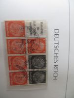 Sammlung Zusammendrucke bzw Heftchenblätter Deutsches Reich - Bund hoher KatWert