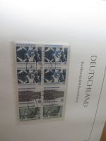 Sammlung Zusammendrucke bzw Heftchenblätter Deutsches Reich - Bund hoher KatWert