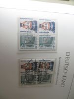 Sammlung Zusammendrucke bzw Heftchenblätter Deutsches Reich - Bund hoher KatWert