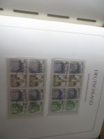 Sammlung Zusammendrucke bzw Heftchenblätter Deutsches Reich - Bund hoher KatWert