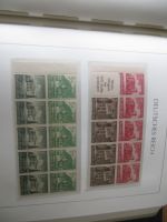 Sammlung Zusammendrucke bzw Heftchenblätter Deutsches Reich - Bund hoher KatWert