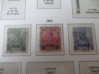 Sammlung Besetzung 1914-1918 mit diversen Gebieten incl etwas Kolonien dabei