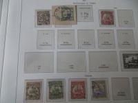 Sammlung Besetzung 1914-1918 mit diversen Gebieten incl etwas Kolonien dabei