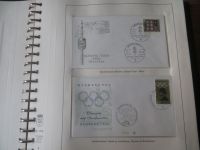 Sport Olympia München klasse Motiv Sammlung XX Sommerspiele im Lindner Falzlos