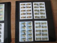 Bund Sammlung Folienblätter ab F 1 bis 61 kompl. sehr hoher Kat + Nominale gest.