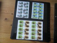 Bund Sammlung Folienblätter ab F 1 bis 61 kompl. sehr hoher Kat + Nominale gest.