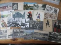 Ansichtskarten Nachlass Sammlung inter Lot von rund 130 alten AK sehr vielfältig