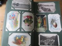 Ansichtskarten Sammlung 1008 Stück im Jugendstilalbum sehr inter. + vielfältig