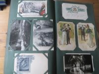 Ansichtskarten Sammlung 1008 Stück im Jugendstilalbum sehr inter. + vielfältig