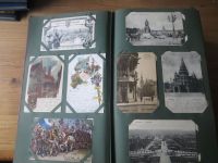 Ansichtskarten Sammlung 1008 Stück im Jugendstilalbum sehr inter. + vielfältig