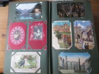 Ansichtskarten Sammlung 1008 Stück im Jugendstilalbum sehr inter. + vielfältig