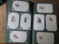 Ansichtskarten Sammlung 1008 Stück im Jugendstilalbum sehr inter. + vielfältig