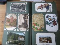 Ansichtskarten Sammlung 1008 Stück im Jugendstilalbum sehr inter. + vielfältig
