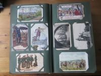 Ansichtskarten Sammlung 1008 Stück im Jugendstilalbum sehr inter. + vielfältig