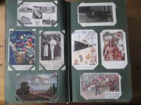 Ansichtskarten Sammlung 1008 Stück im Jugendstilalbum sehr inter. + vielfältig